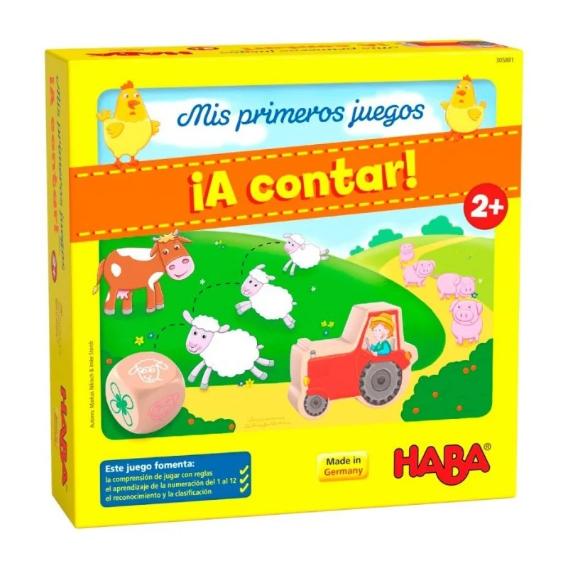 Mis Primeros Juegos: ¡A Contar! de Haba en Juegos de Tablero | La Cueva Roja