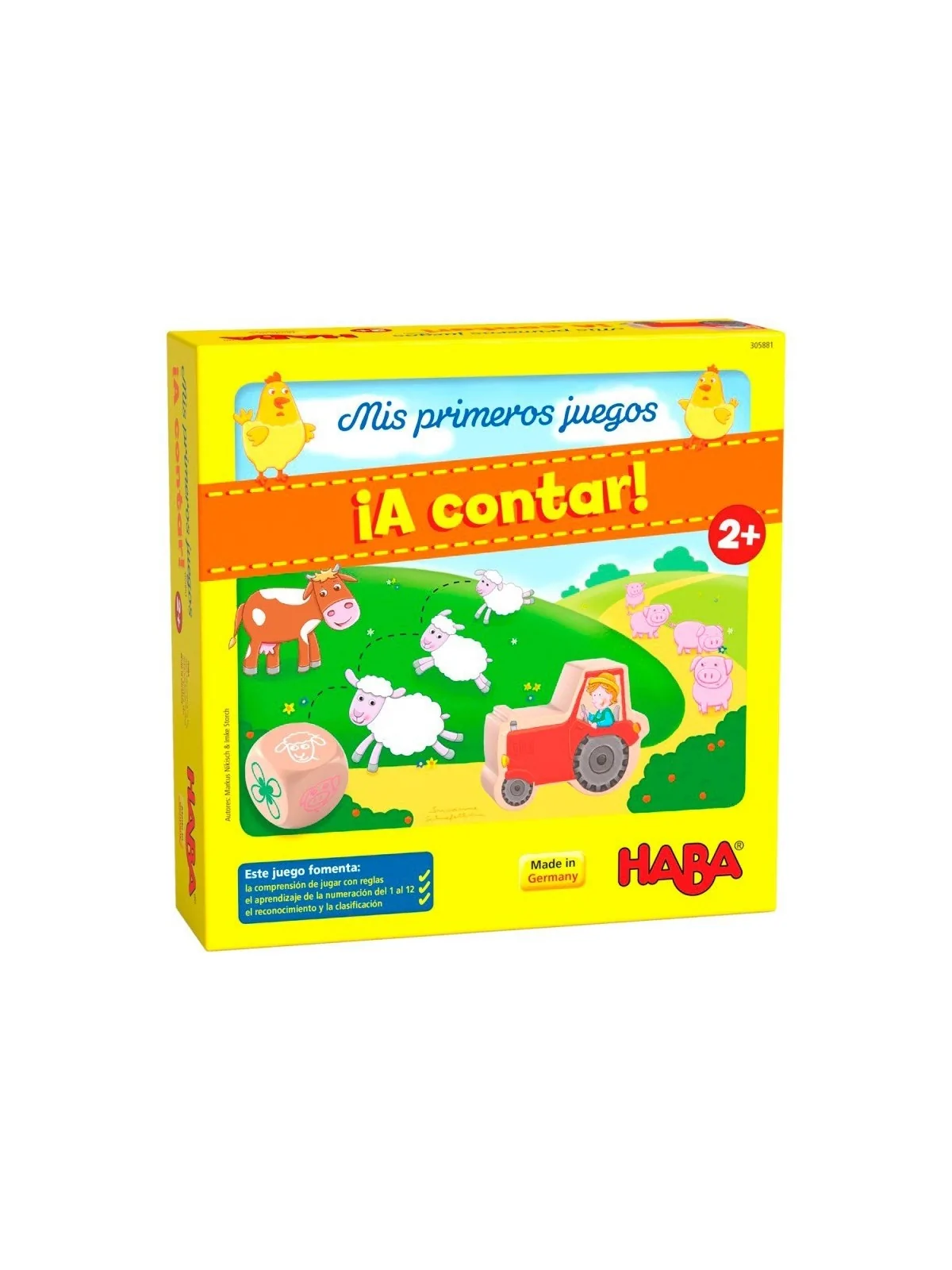 Mis Primeros Juegos: ¡A Contar! de Haba en Juegos de Tablero | La Cueva Roja