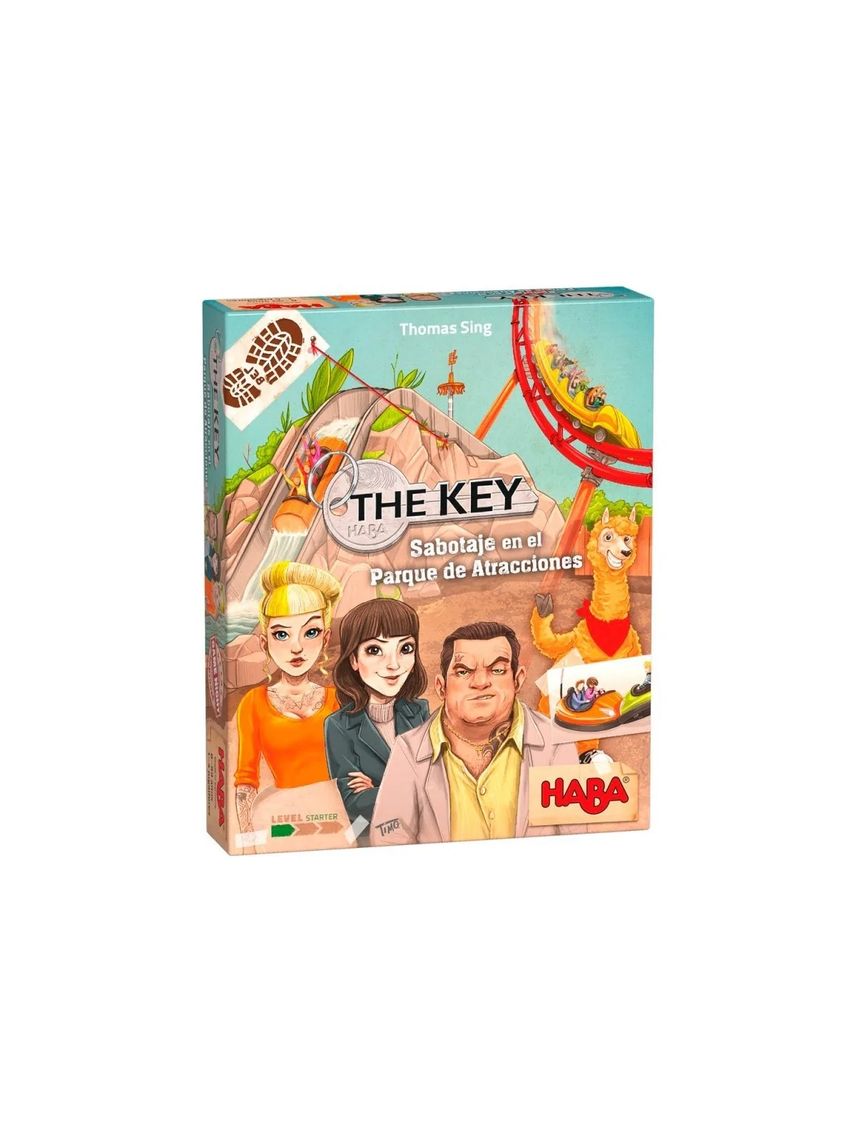 The Key: Sabotaje en el Parque de Atracciones de Haba en Juegos de Tablero | La Cueva Roja