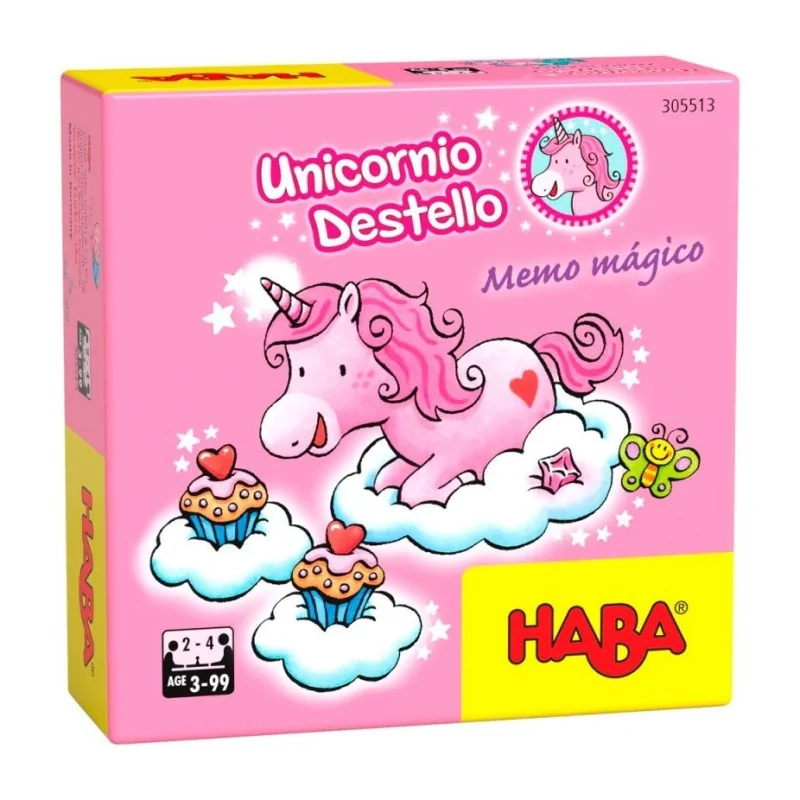 Unicornio Destello: Memo Mágico de Haba en Juegos de Tablero | La Cueva Roja