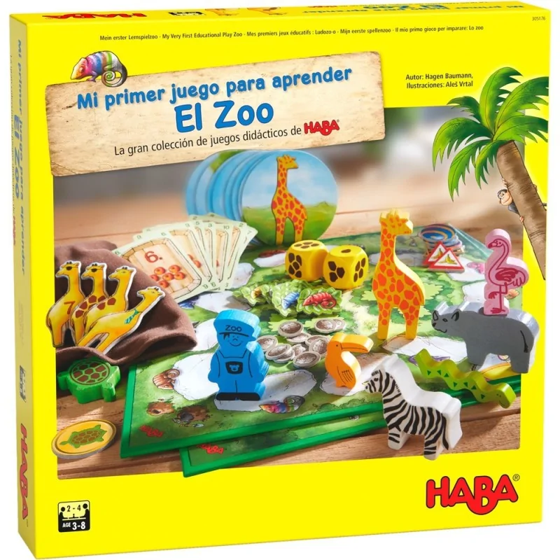 Mi Primer Juego para Aprender: El Zoo de Haba en Juegos de Tablero | La Cueva Roja