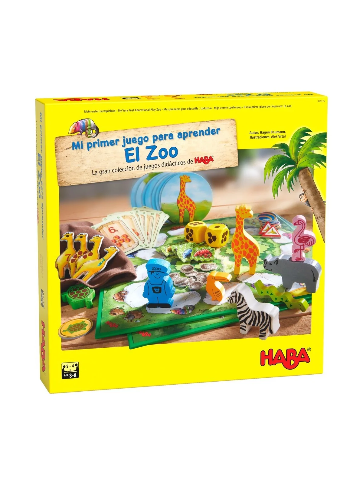 Mi Primer Juego para Aprender: El Zoo de Haba en Juegos de Tablero | La Cueva Roja