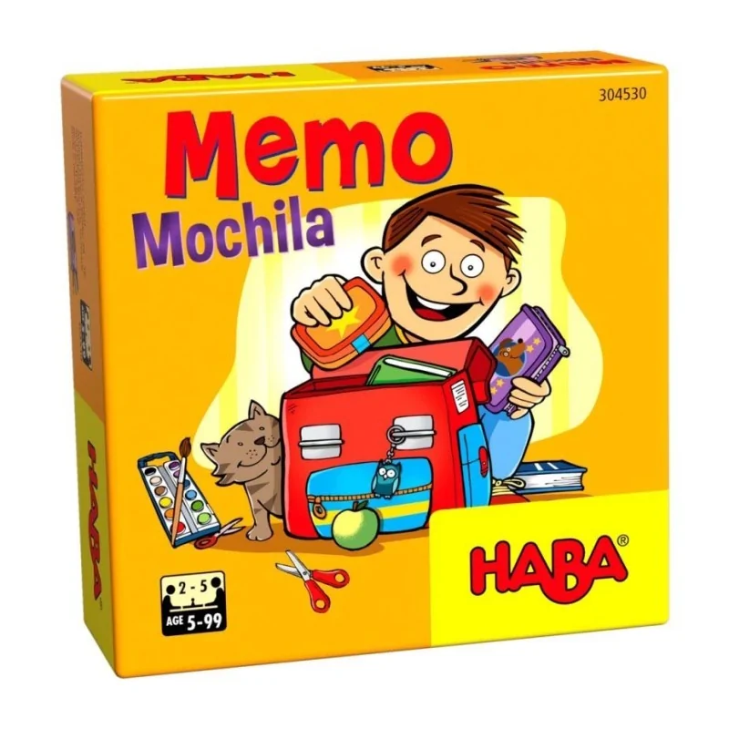Memo Mochila de Haba en Juegos de Tablero | La Cueva Roja
