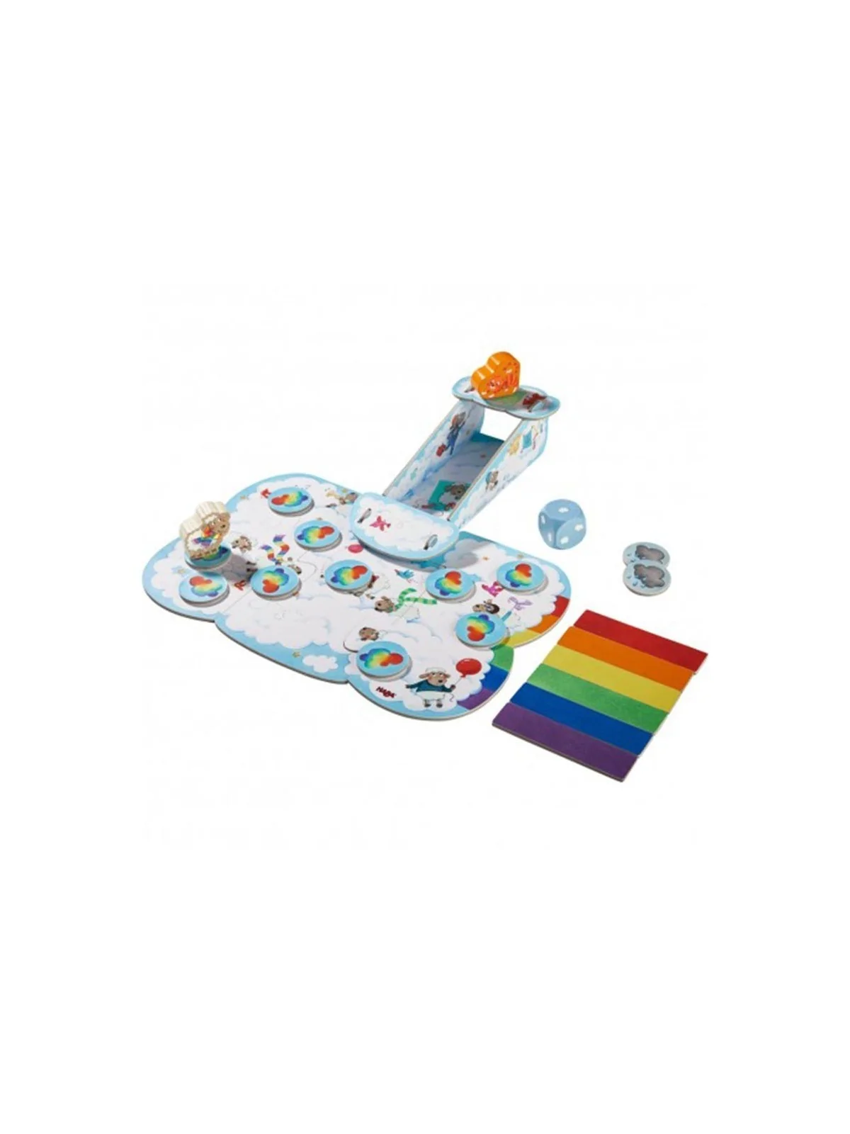 Mis Primeros Juegos: El Tobogán Arco Iris de Haba en Juegos de Tablero | La Cueva Roja