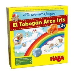 Mis Primeros Juegos: El Tobogán Arco Iris de Haba en Juegos de Tablero | La Cueva Roja