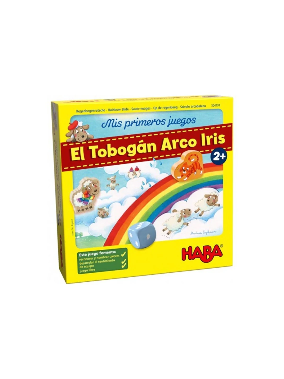 Mis Primeros Juegos: El Tobogán Arco Iris de Haba en Juegos de Tablero | La Cueva Roja