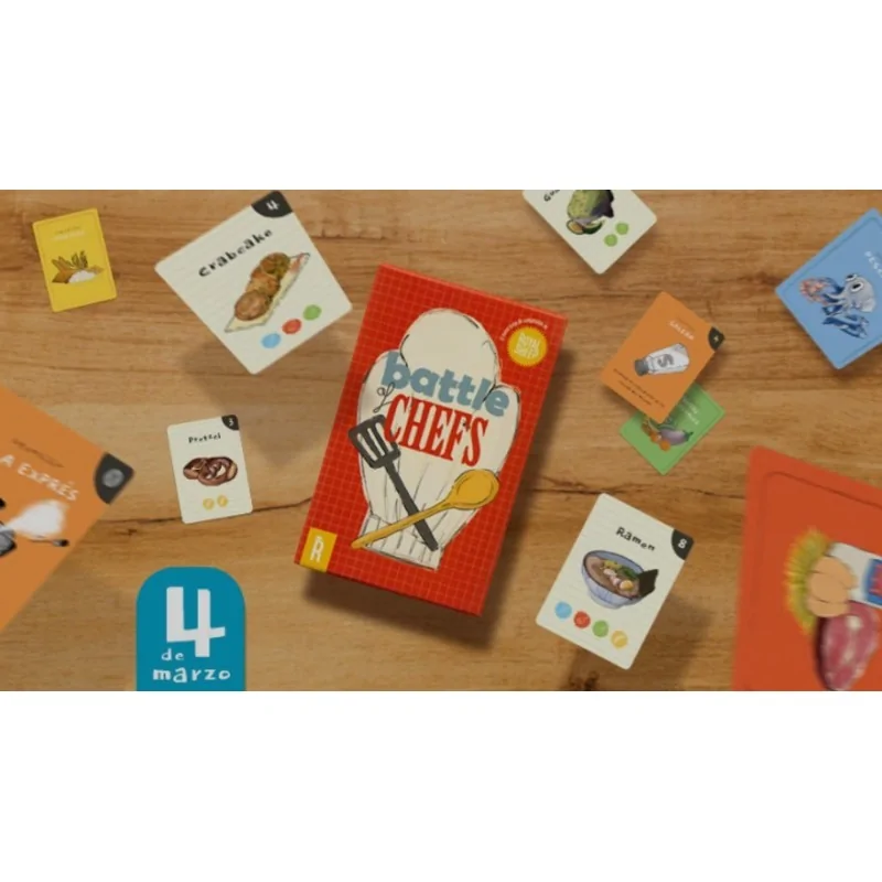 Battle of Chefs (Edición KS) de Royal Sheep en Juegos de Cartas | La Cueva Roja