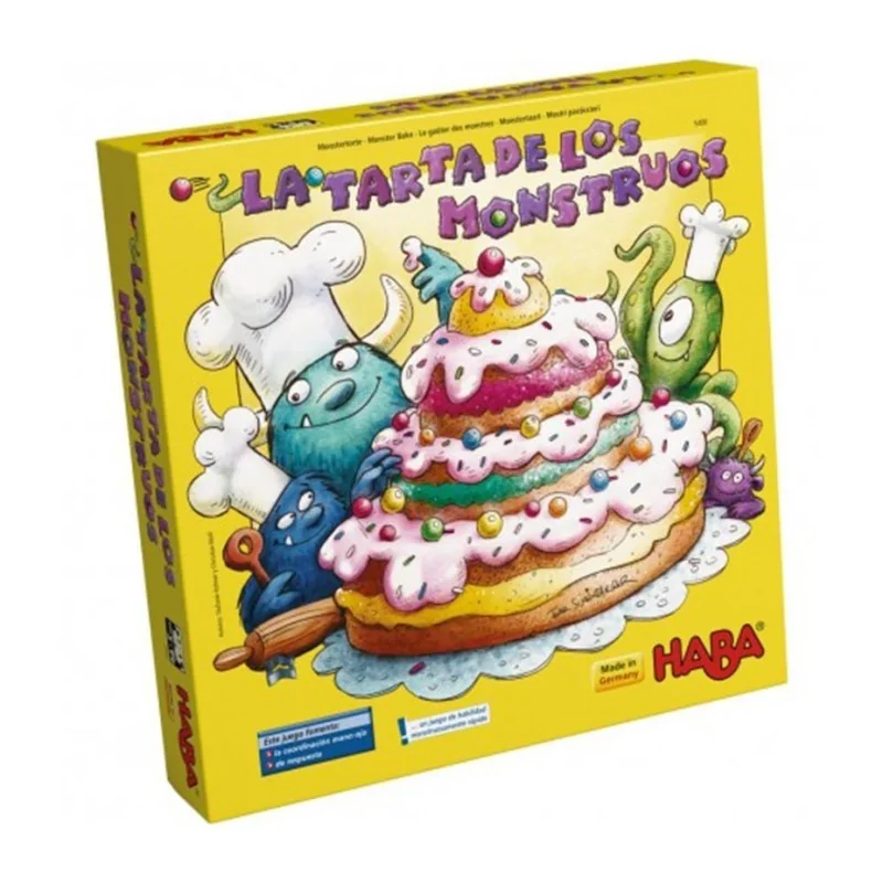 La Tarta de los Monstruos de Haba en Juegos de Tablero | La Cueva Roja