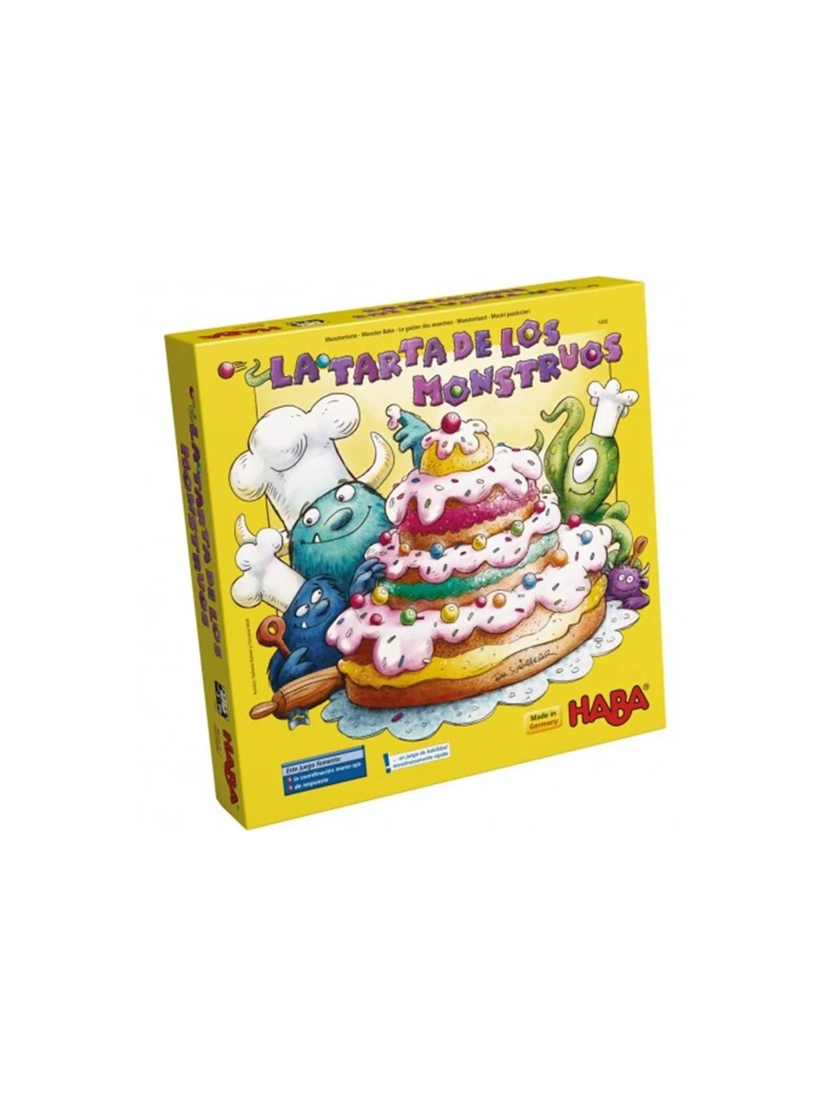 La Tarta de los Monstruos de Haba en Juegos de Tablero | La Cueva Roja