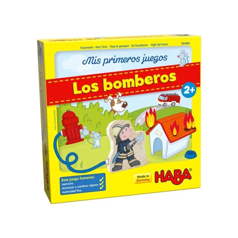Mis Primeros Juegos: Los Bomberos de Haba en Juegos de Tablero | La Cueva Roja