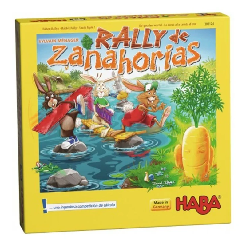 Rally de Zanahorias de Haba en Juegos de Tablero | La Cueva Roja