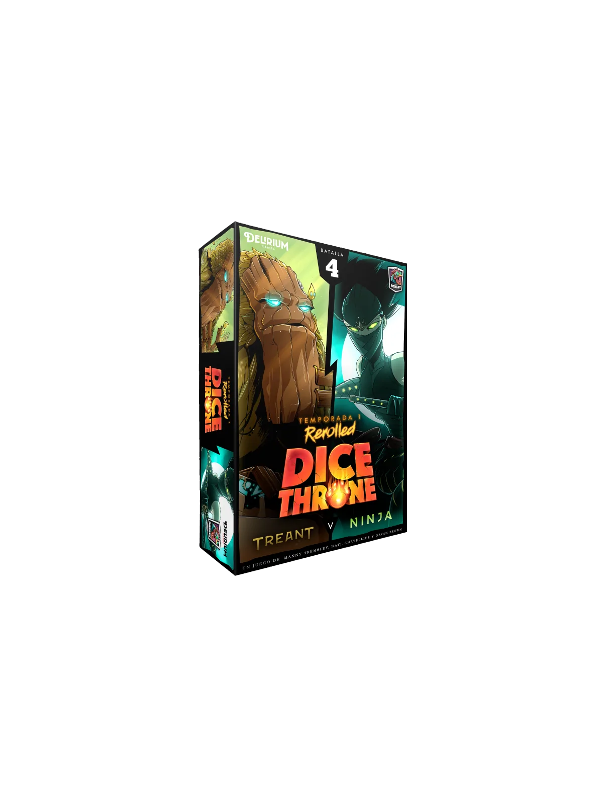 Dice Throne: Ninja vs Treant de Delirium Games en Juegos de Tablero | La Cueva Roja
