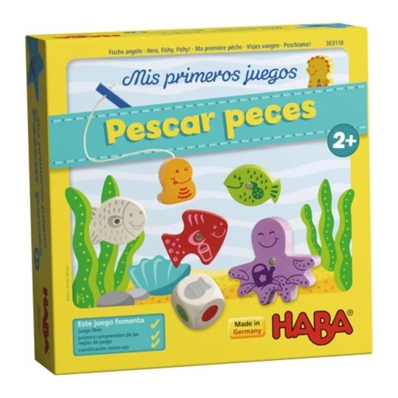 Mis Primeros Juegos: Pescar Peces de Haba en Juegos de Tablero | La Cueva Roja