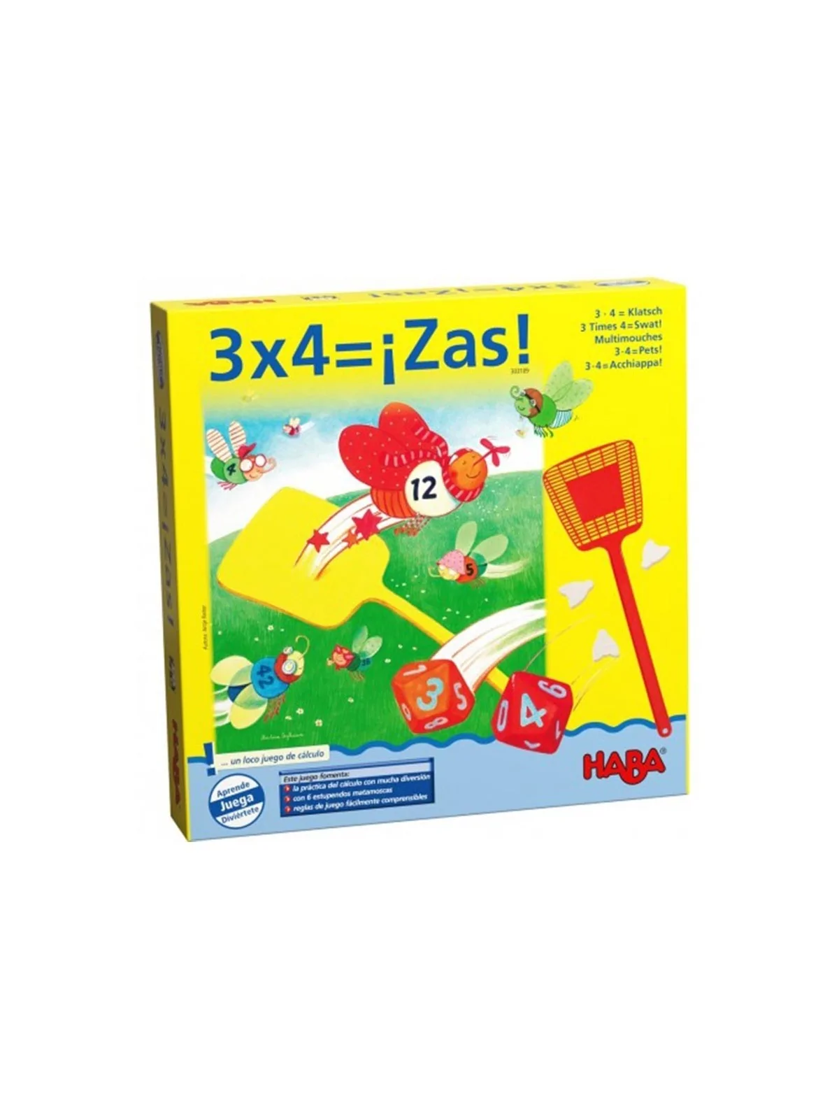 3 x 4: ¡Zas! de Haba en Juegos de Tablero | La Cueva Roja