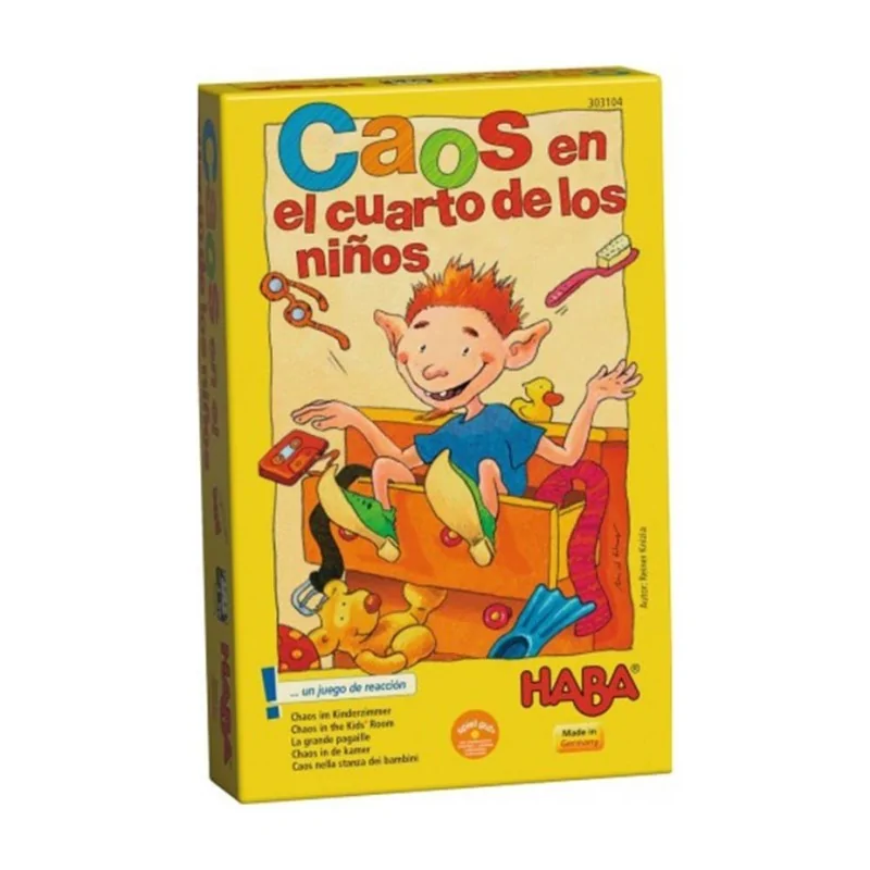 Caos en el Cuarto de los Niños de Haba en Juegos de Tablero | La Cueva Roja