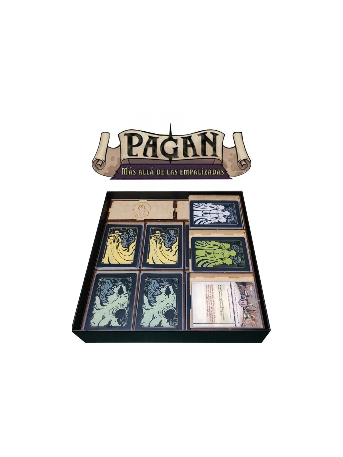 Inserto Compatible con Pagan (Base + Exp. Más Allá de las Empalizadas + 3 Expansiones) de WithOut Mess en Insertos | La Cueva Ro