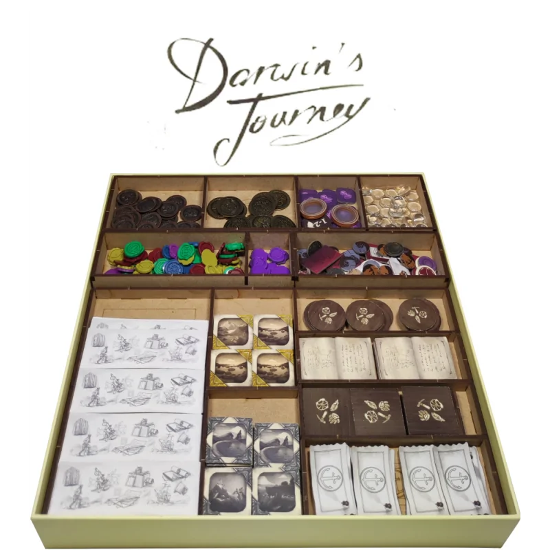 Inserto compatible con Darwin's Journey de WithOut Mess en Insertos | La Cueva Roja
