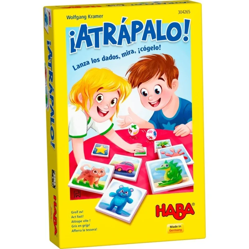 ¡Atrápalo! de Haba en Juegos de Tablero | La Cueva Roja