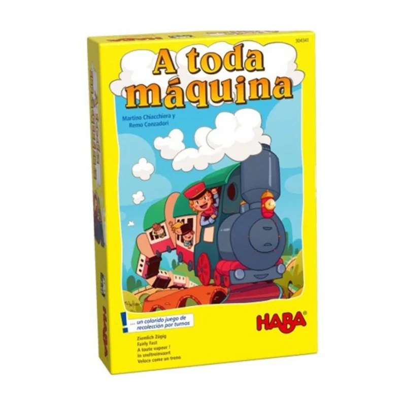 ¡A Toda Máquina! de Haba en Juegos de Tablero | La Cueva Roja