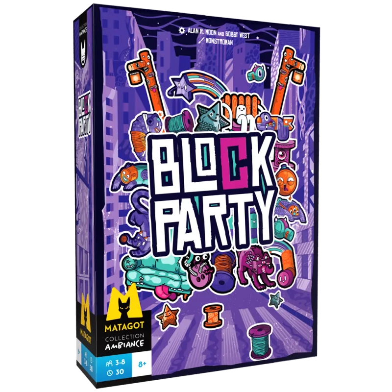 Block & Guess de Matagot en Juegos de Tablero | La Cueva Roja