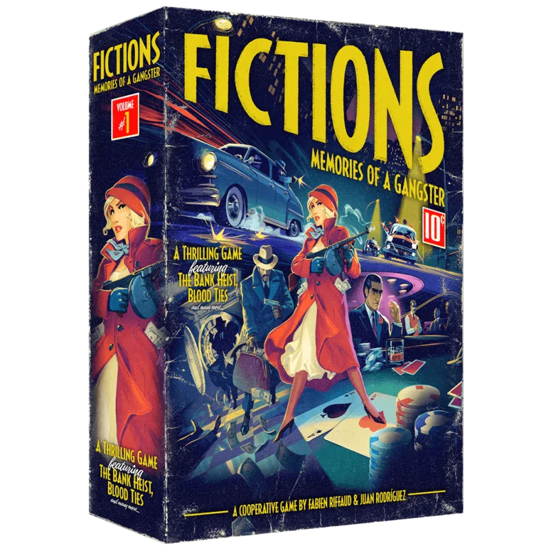 Fictions: Memorias de un Gangster de Ludonova en Juegos de Tablero | La Cueva Roja
