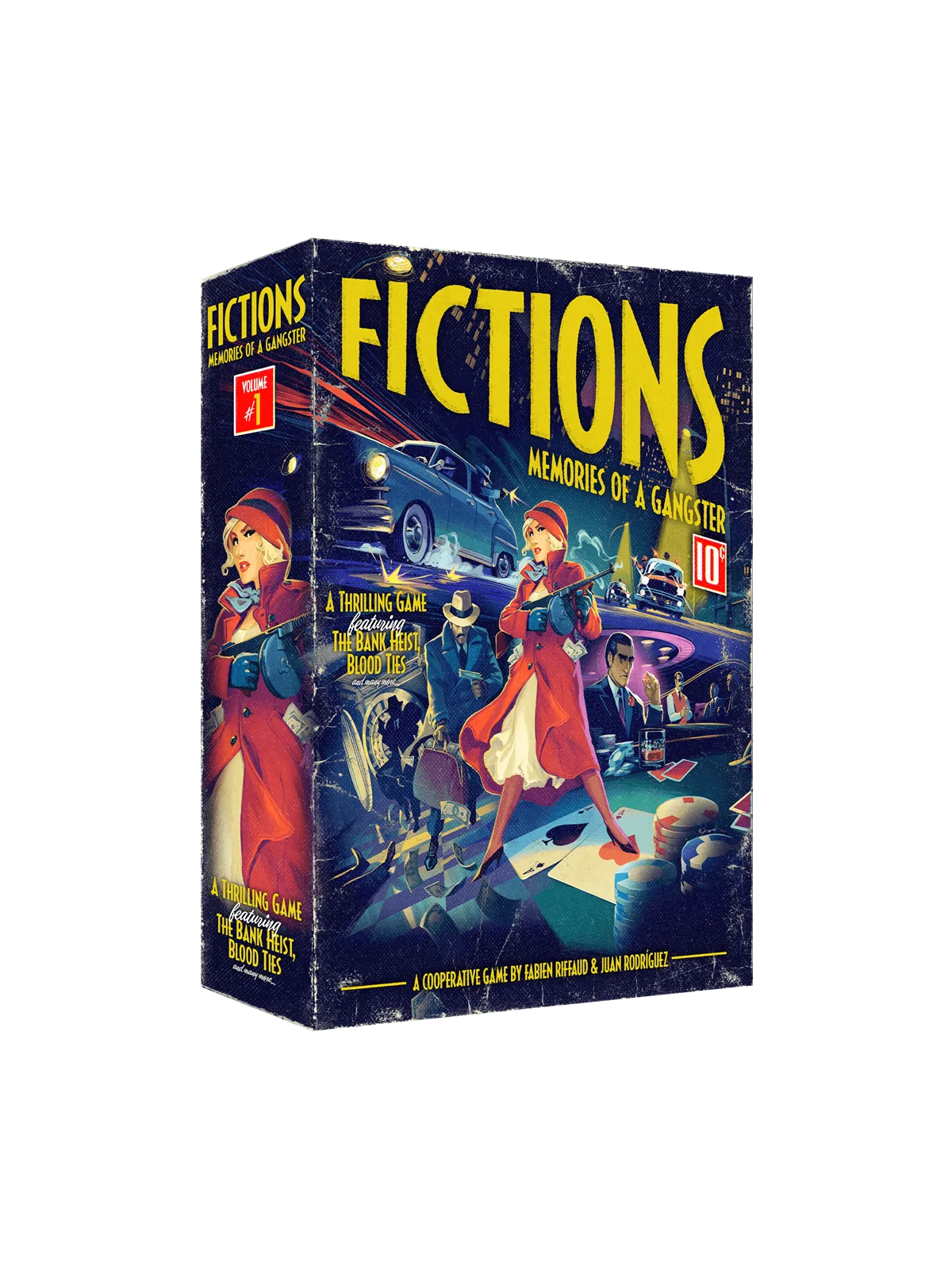 Fictions: Memorias de un Gangster de Ludonova en Juegos de Tablero | La Cueva Roja