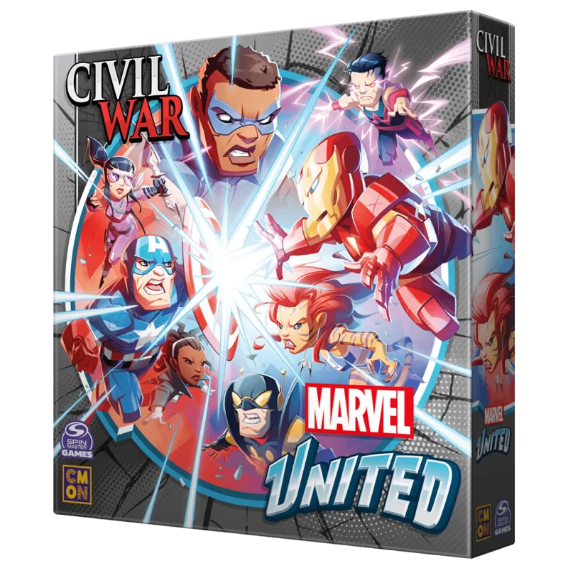 Marvel United: Civil War de CMON en Juegos de Tablero | La Cueva Roja