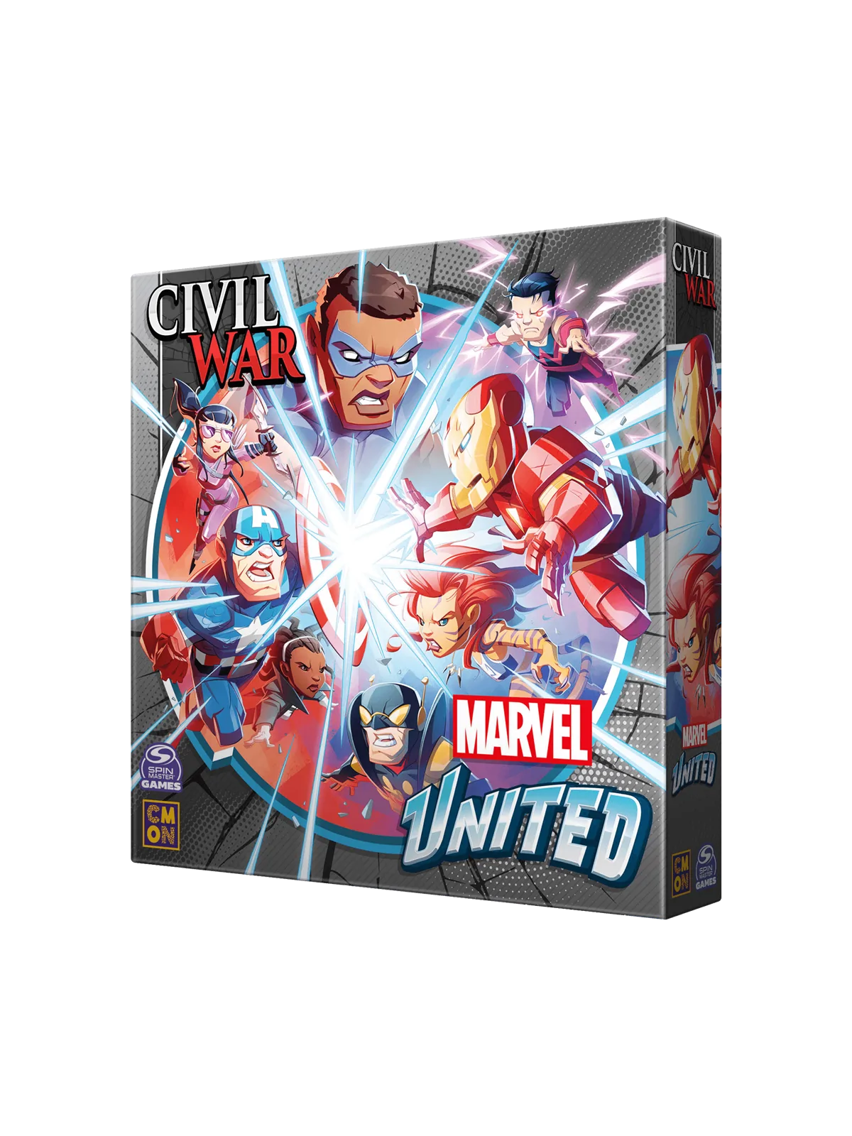 Marvel United: Civil War de CMON en Juegos de Tablero | La Cueva Roja
