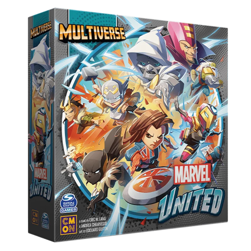 Marvel United: Multiverse de CMON en Juegos de Tablero | La Cueva Roja
