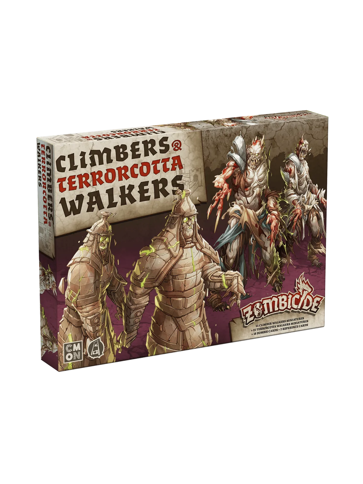 Zombicide: Climbers & Terrorcota de CMON en Juegos de Tablero | La Cueva Roja