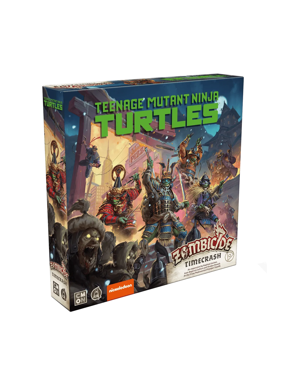 Zombicide: TMNT Timecrash de CMON en Juegos de Tablero | La Cueva Roja