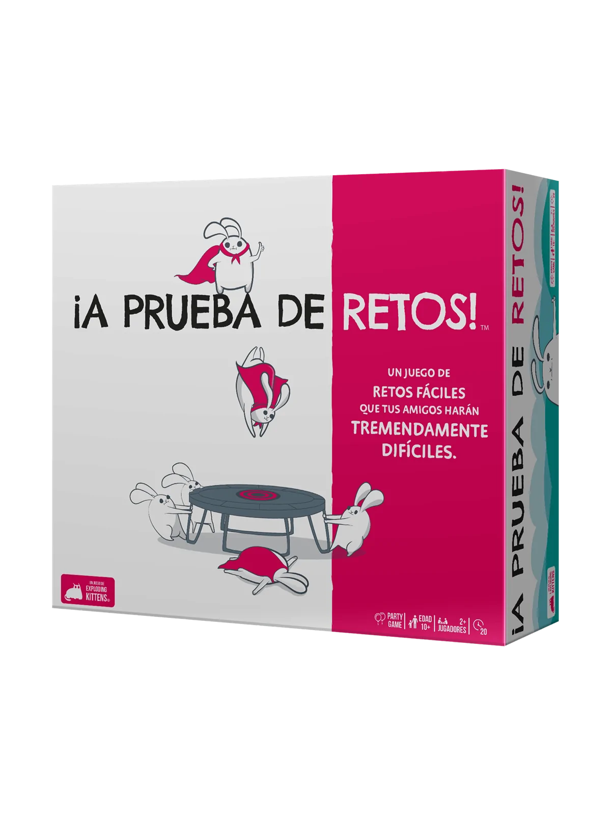 ¡A Prueba de Retos! de Exploding Kittens en Juegos de Tablero | La Cueva Roja