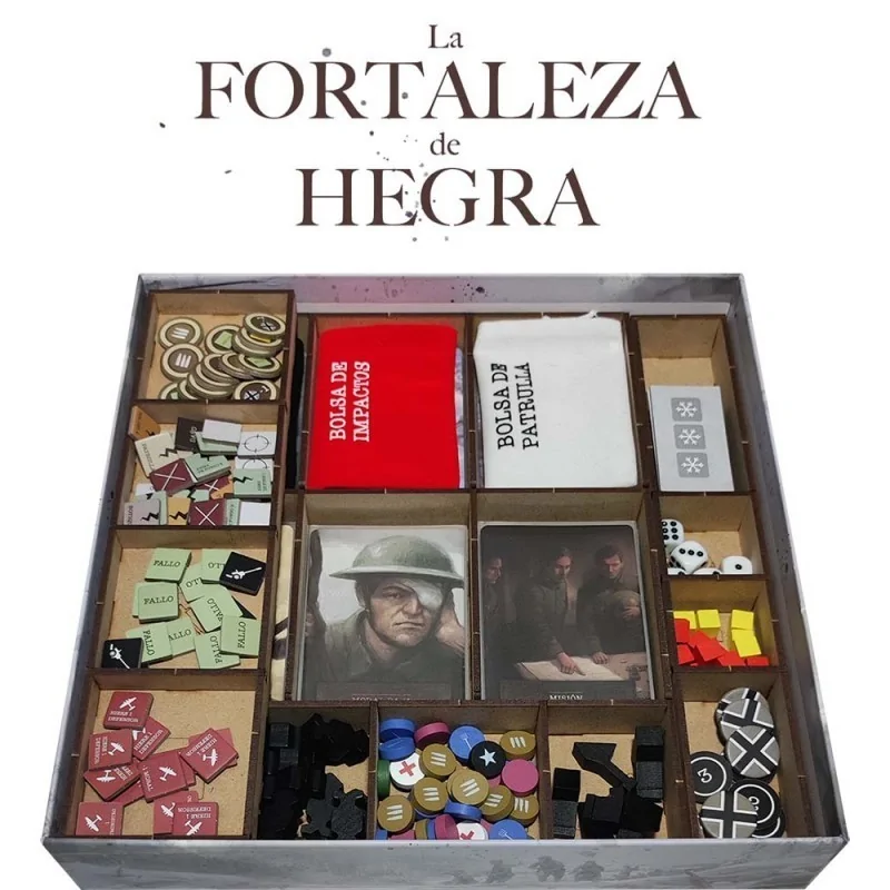 Inserto Compatible con La Fortaleza de Hegra de WithOut Mess en Insertos | La Cueva Roja