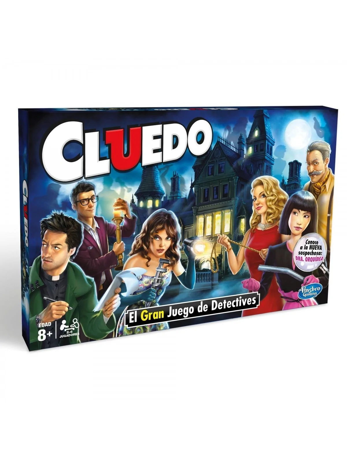 Cluedo Clásico de Hasbro en Juegos de Tablero | La Cueva Roja