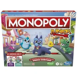 Monopoly Junior de Hasbro en Juegos de Tablero | La Cueva Roja