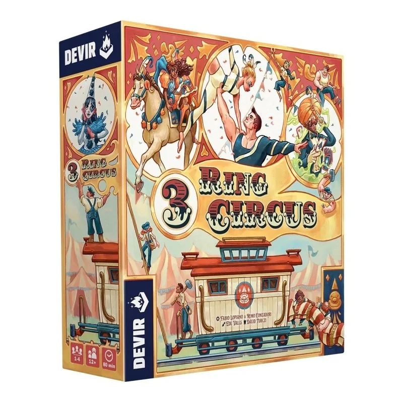 3 Ring Circus de Devir en Juegos de Tablero | La Cueva Roja