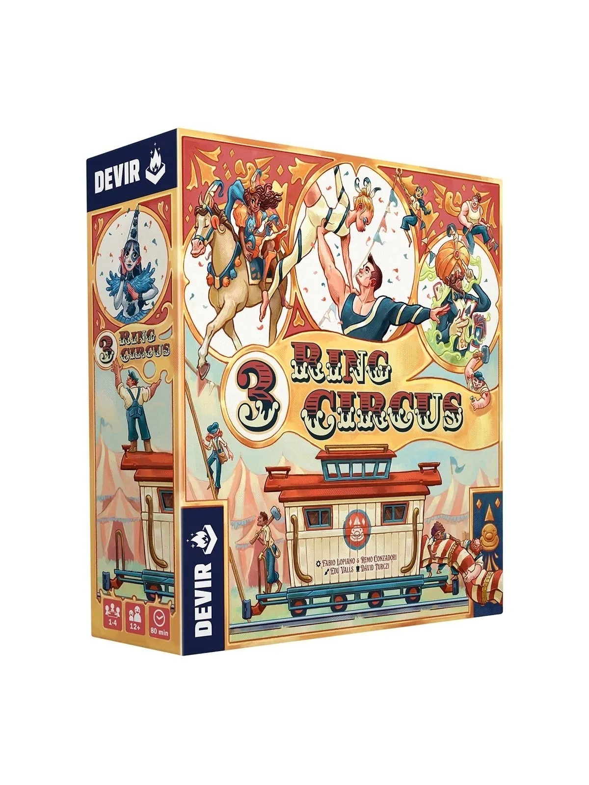 3 Ring Circus de Devir en Juegos de Tablero | La Cueva Roja