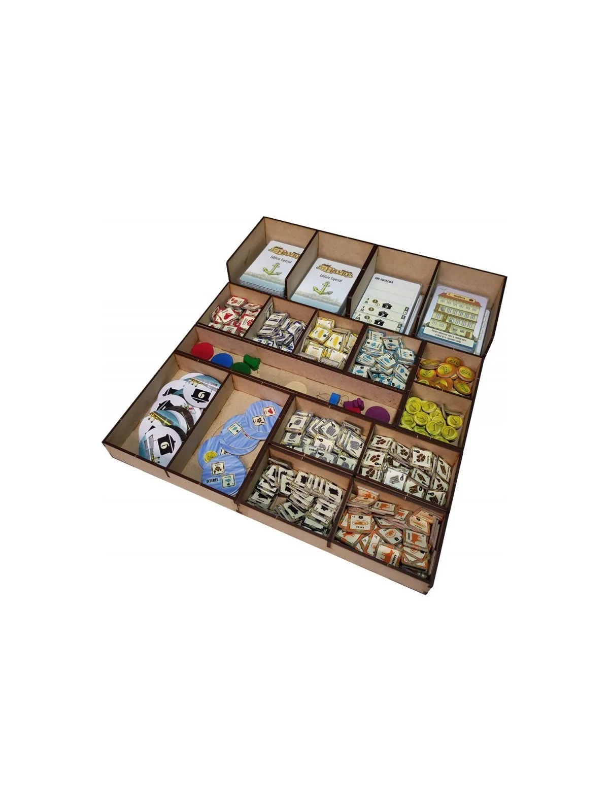 Inserto Compatible con Le Havre (Edicion Completa) de WithOut Mess en Insertos | La Cueva Roja
