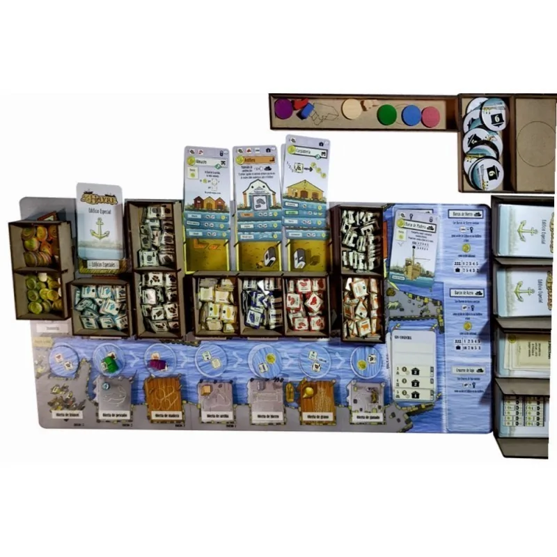 Inserto Compatible con Le Havre (Edicion Completa) de WithOut Mess en Insertos | La Cueva Roja