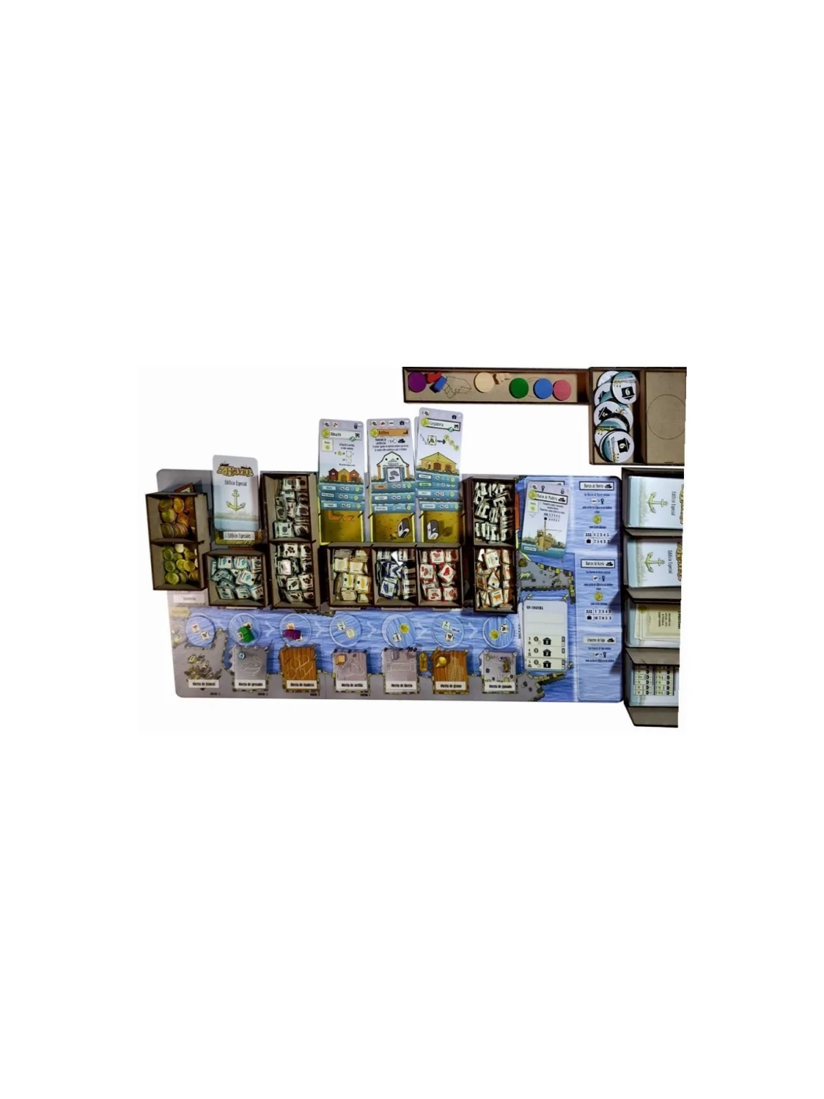 Inserto Compatible con Le Havre (Edicion Completa) de WithOut Mess en Insertos | La Cueva Roja