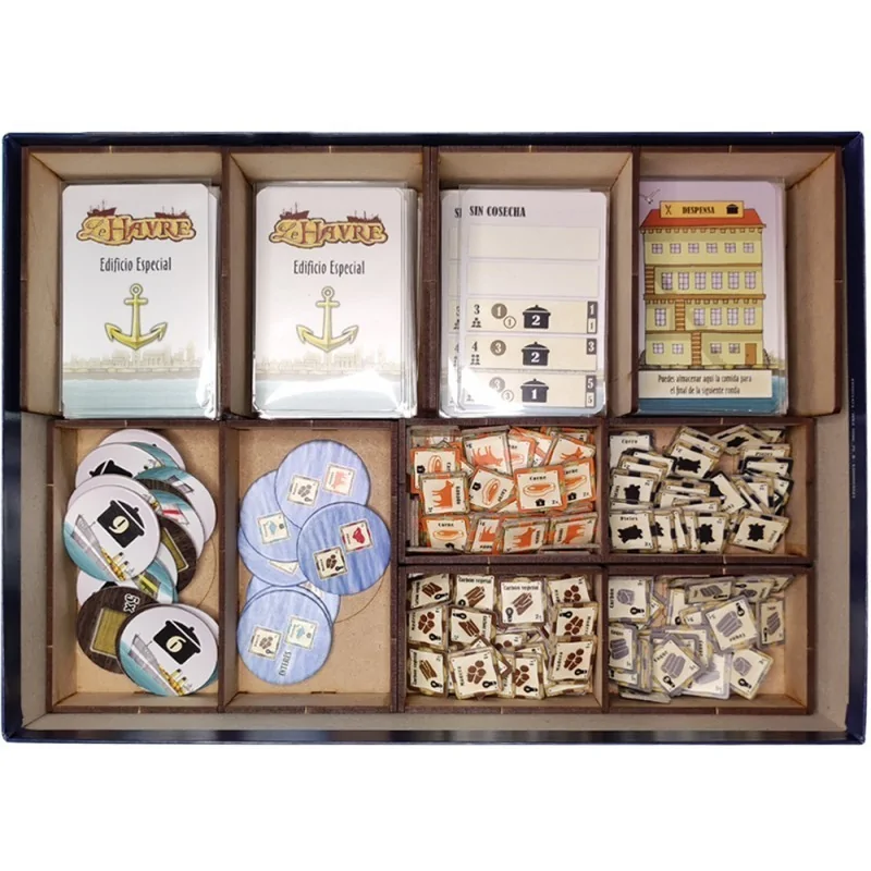Inserto Compatible con Le Havre (Edicion Completa) de WithOut Mess en Insertos | La Cueva Roja