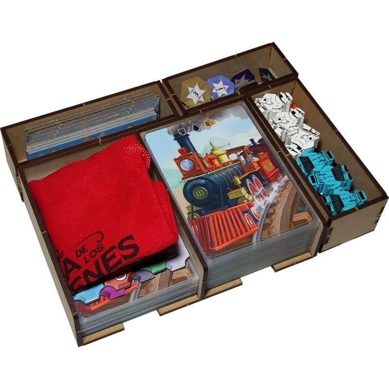 Inserto Compatible con La Isla de los Trenes: Todos a Bordo de WithOut Mess en Insertos | La Cueva Roja