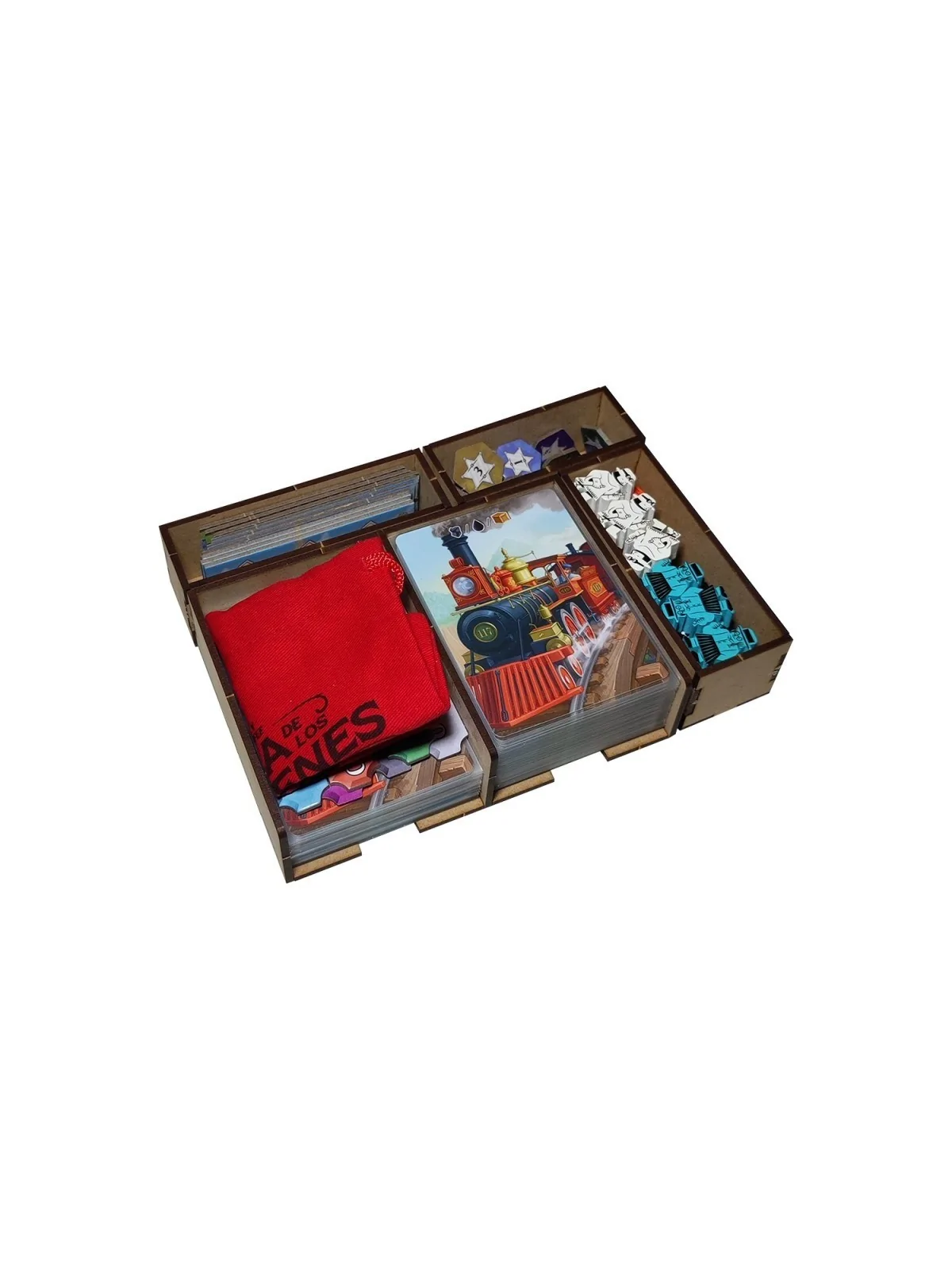 Inserto Compatible con La Isla de los Trenes: Todos a Bordo de WithOut Mess en Insertos | La Cueva Roja
