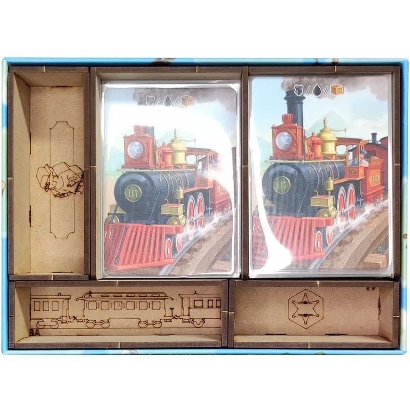 Inserto Compatible con La Isla de los Trenes: Todos a Bordo de WithOut Mess en Insertos | La Cueva Roja