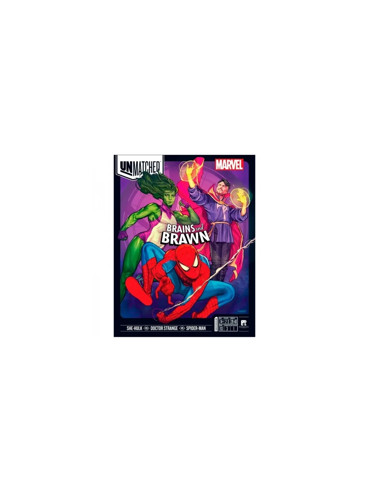 Unmatched Brains & Brawn (Inglés) de TCG Factory en Juegos de Tablero | La Cueva Roja