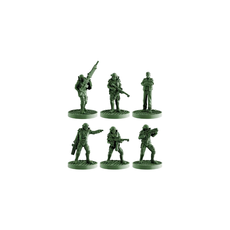 Aliens: Supremos Tipos Duros de Battlefront Miniatures en Juegos de Tablero | La Cueva Roja