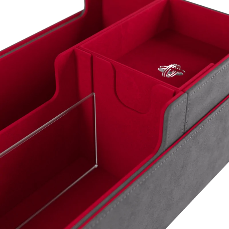 Cards' Lair 1000+ PRO Grey/Red de Gamegenic en Otros | La Cueva Roja
