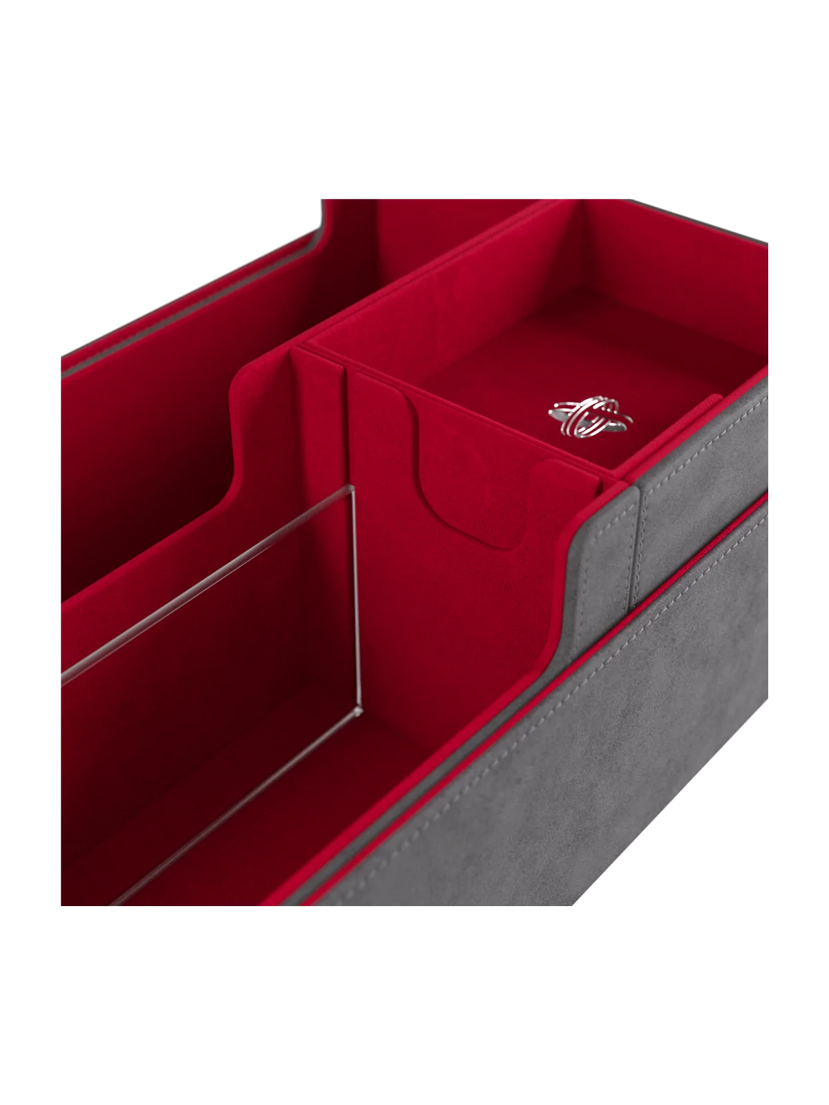 Cards' Lair 1000+ PRO Grey/Red de Gamegenic en Otros | La Cueva Roja