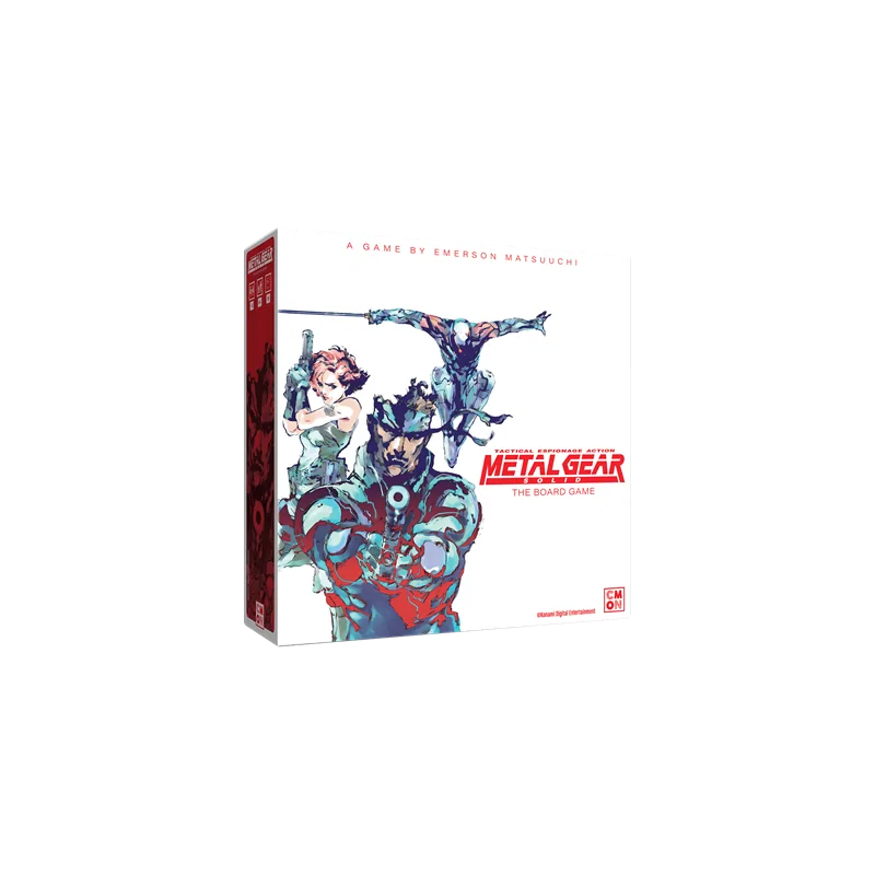 Metal Gear Solid: El Juego de Mesa de CMON en Juegos de Tablero | La Cueva Roja