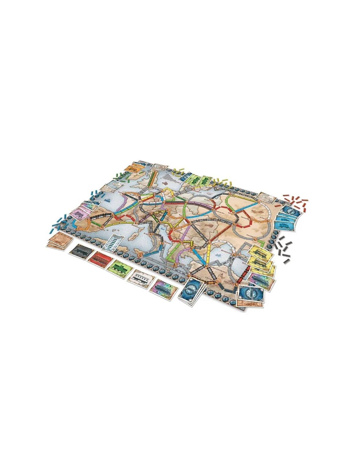 ¡Aventureros al Tren! Europa de Asmodee en Juegos de Tablero | La Cueva Roja